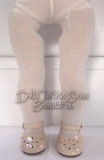 Doll Clothes fits American Girl Rebecca Ivory Tights TOP QUALITY! HUGE