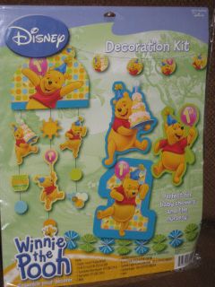 Disney Winnie the Pooh Decoration Room Baby Shower or Party Kit