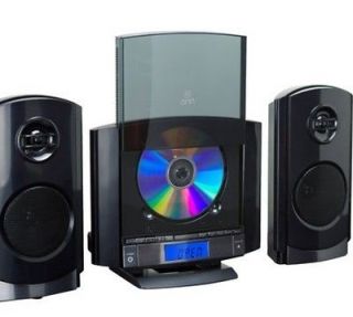 ONN Compact Stereo Shelf System CD player AM/FM Radio AUX 3.5mm RCA