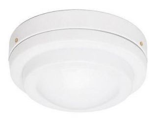 Hunter Ceiling Fan Light Kit White Opal Globe Flushmount Low Profile