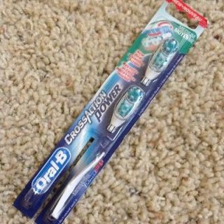 ORAL B CROSS ACTION POWER Replacement Brush Heads