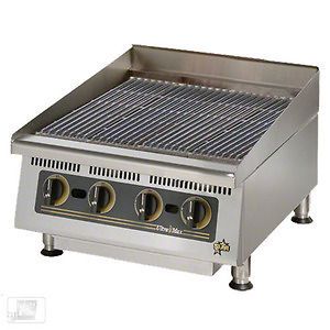 Star 8024CB Ultra Max 24 Commercial Gas Char Broiler