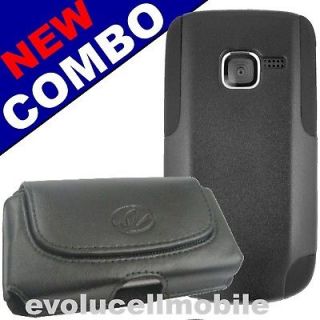 Newly listed Combo for Nokia C3 cell phone Stealth Case Cover +Pouch