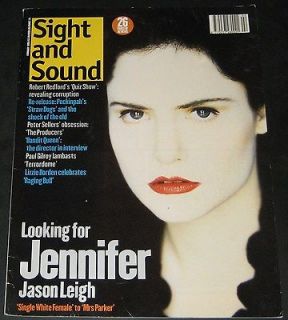 Sight and Sound Magazine February 1995 Jennifer Jason Leigh