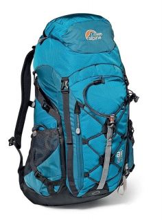 NEW Lowe Alpine AIRZONE CENTRO 45+10 Backpack Aqua/Midnight Blue