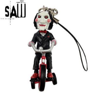 Jigsaw SAW Doll Cellphone Accessories Puppet Strap  Tricycle JAPAN