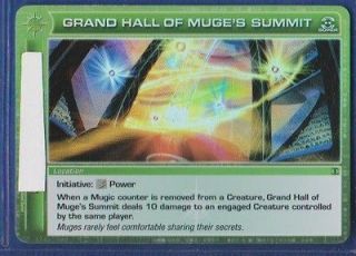 CHAOTIC  Zenith of the Hive Card Ultra Rare #94 Grand Hall of Muges