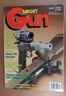 1995 JULY TARGET GUN BERETTA M1934 BIANCHI HOLSTER, PARKER HALE 308
