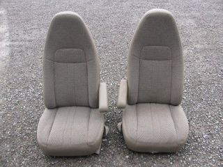 CHEVY/GMC VAN CAPTAIN CHAIRS (TAN) BUCKET SEATS