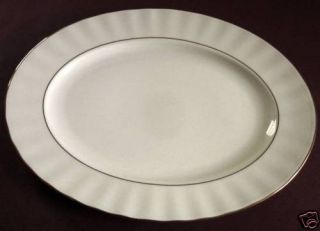 Gorham Grand Manor Gold Serving Platter Oval 14 New