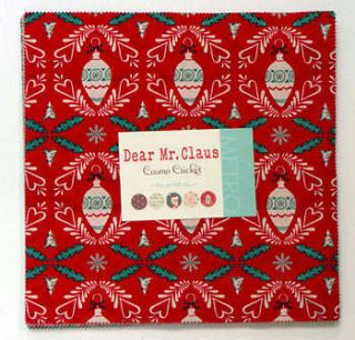 MR. CLAUS by Cosmo Cricket by Moda LAYER CAKE #37030LC Christmas quilt