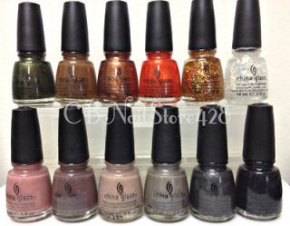 China Glaze   THE HUNGER GAMES Collection #1121 1132  Pick Your
