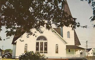 Swain Memorial Methodist Church Tangier Island VA Virginia 1960s