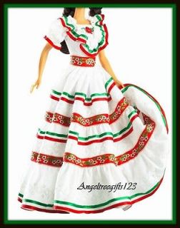 Cinco de mayo mexican dress fits model muse silkstone fashion royalty