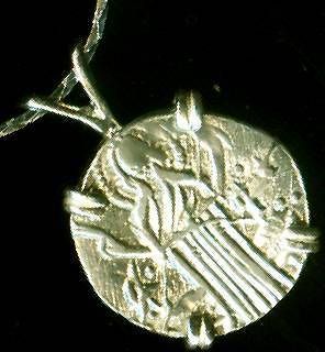 14thC Medieval Silver Jesus Christ Czar Ivan Alexander Ancient Coin