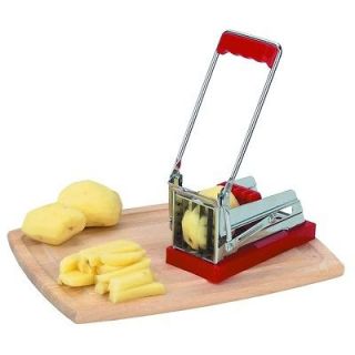 Stainless Steel French Fry Cutter Potato Chopper Slicer Suction Cup