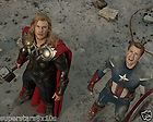 Avengers Assemble 8x10 Chris Hemsworth Thor Chris Evans Captain