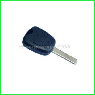 Blank 2 Buttons Remote Key Shell Case FOB For Citroen C2 C3 C4 C5