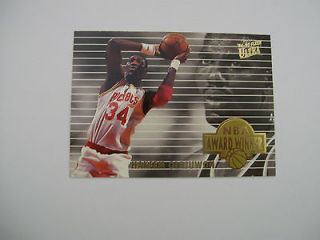 1994 95 Fleer Ultra Hakeem Olajuwon NBA Award Winner card # 3 of 4