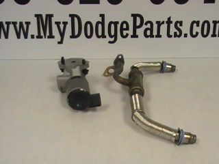Dodge Chrysler EGR valve and tube kit.OEM Mopar 5145611aa (Fits 2000