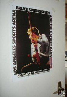 BRUCE SPRINGSTEEN E Street Band LA Tour Poster Repro