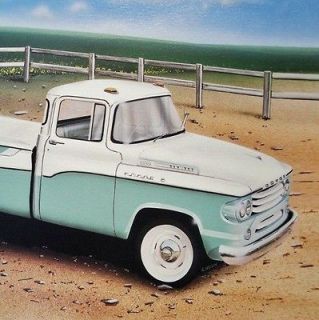 Dodge SWEPTSIDE PICKUP TRUCK 1957 1958 1959 315__6 Old Dealer ART