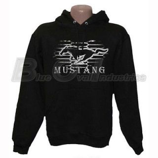 Ford Mustang Running Horse Grille Grill Hoodie Hoody Sweatshirt Jacket