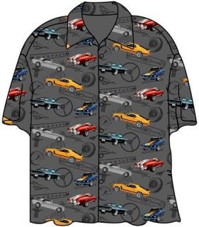 Ford Classic Mustang Cars Camp Hawaiian Shirt, David Carey