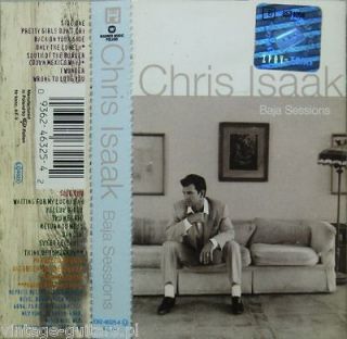 CHRIS ISAAK   BAJA SESSIONS Rare Poland Pressing Cassette WARNER MUSIC