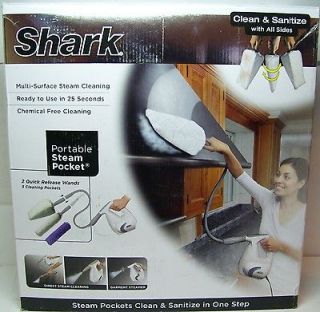 Shark SC630c White Portable Steamer Premium handheld Steam cleaner
