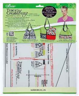 CREATE BAG TEMPLATES (NANCYS HOBO TOTE COLLECTION) #9576 BY CLOVER