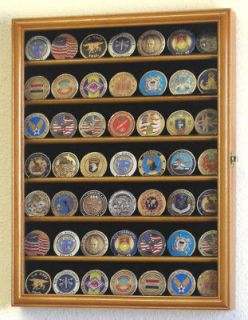 Navy Air Force Challenge Coin Display Case Holder Rack