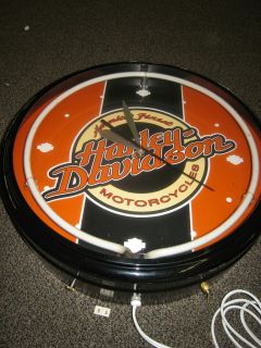  Davidso n Americas Finest Motorcycles 20 Neon Clock, HDL 10152