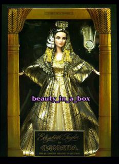 Cleopatra Queen of Egypt Elizabeth Taylor Barbie Doll Excellent Box