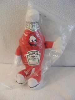 Heinz Tomato Ketchup 57 Varieties Stuffed Plush Bottle (NEW)