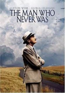 Newly listed THE MAN WHO NEVER WAS Clifton Webb Spy Mystery DVD New