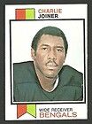 1973 Topps   Charlie Joiner #467 Cincinnati Bengals