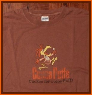 SHIRT SALE Cuckoo for CoCo Puffs Logo T Shirt XL