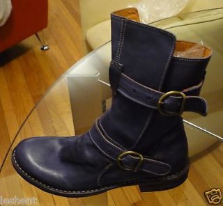NEW IN BOX FIORENTINI BAKER DOUBLE BUCKLE 713 BLUE MOON BOOT 39