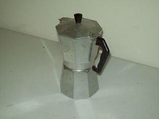 Vintage Espresso maker made in Italy Coffee Pot percolator ABC Junior