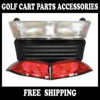 Club Car Precedent Headlight & Tail light Kit (GAS 2004 UP) New Golf