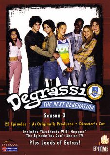 Degrassi The Next Generation   Season 3 (DVD, 2006, 3 Disc Set)