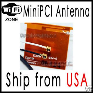 10 TYCO LAPTOP WIRELESS Mini PCI PCI e INTERNAL ANTENNA