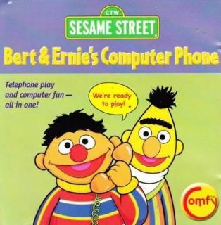 Sesame Street: Bert & Ernies Computer Phone CD ROM PC