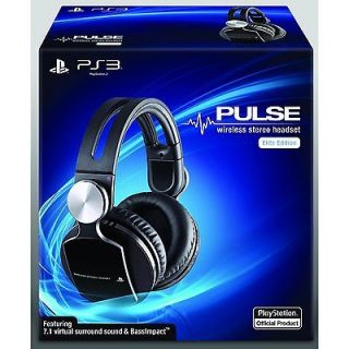 Official Pulse Wireless Stereo Headset Elite Edition (Playstation, PS3