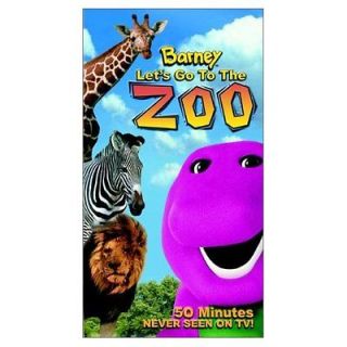 BARNEY LETS GO TO THE ZOO (NEVER SEEN ON TV) CLASSIC 2001 BARNEY
