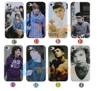 One Direction Case for iPhone 4 4G 4S 1D Music Band Skin Hard PC