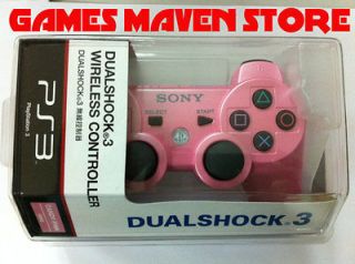 Genuine PS3 Dualshock 3 wireless controller Candy Pink