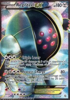 Registeel EX Pokemon Trading Card, Dragons Exalted, 122/124, *MINT*
