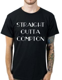 STRAIGHT OUTTA COMPTON T Shirt,All Sizes Colours, DR DRE, NWA, HIP HOP